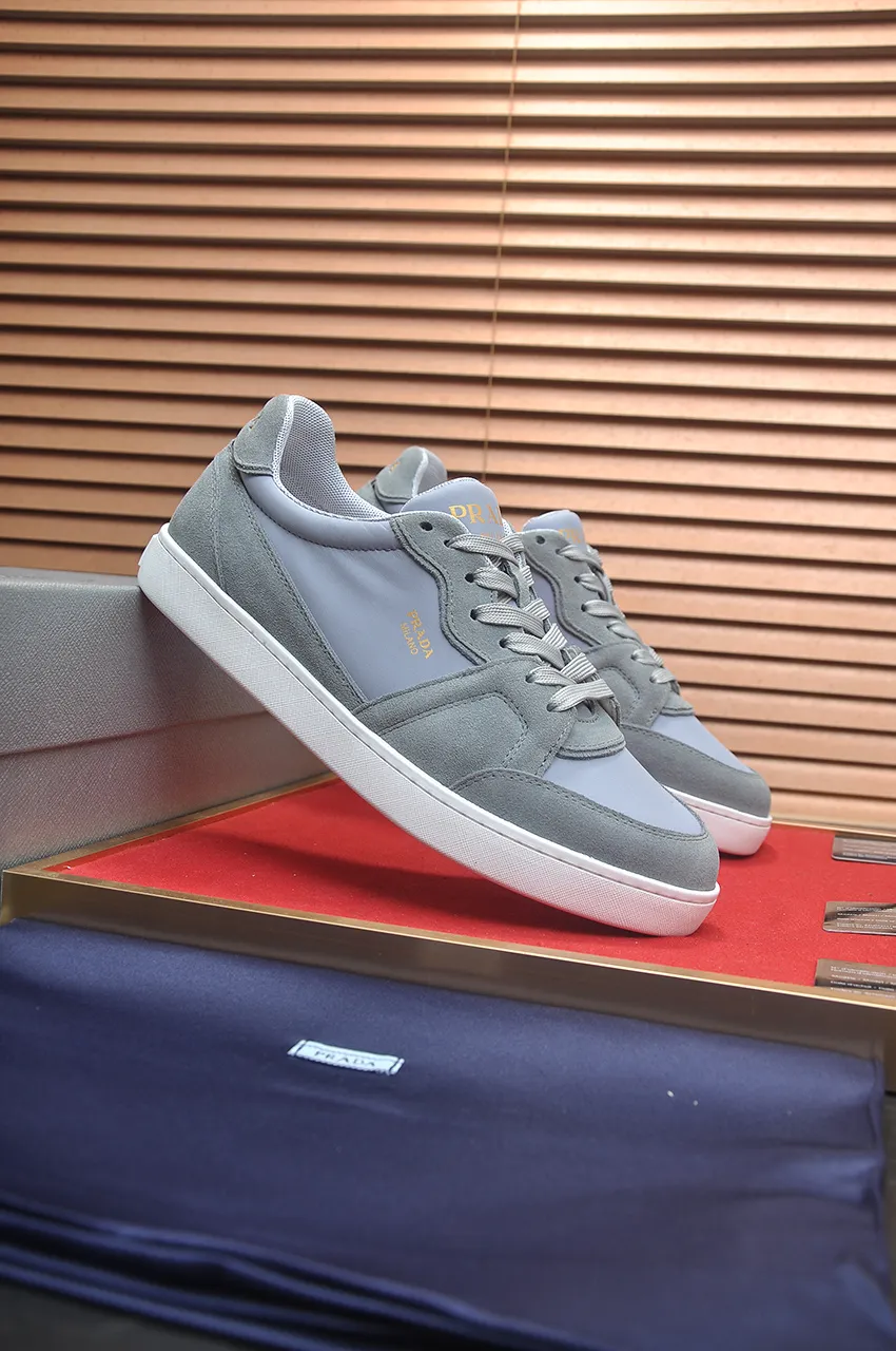 Men's shoes 💰580💶【PRADA】Top original, new season, high quality original goods, top imported calfskin with original imported glue, imported cowhide inside with original cowhide feet, original outsole! Quality guaranteed! Code 38-45 (45 customized)